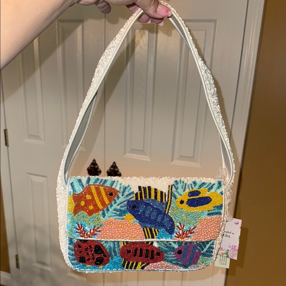 Made in India Beaded Bag! Viral Marshall Fish Bag!!! - Picture 5 of 5